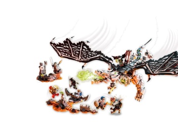 LEGO Ninjago 71721 Smok Szkieletowego Czarownika