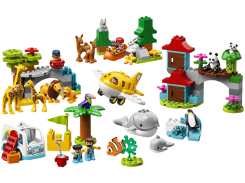  LEGO DUPLO 10907 Zwierzęta świata