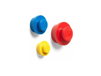 LEGO Classic 40161732 Wieszaki LEGO - Czerwony, niebieski, żółty
