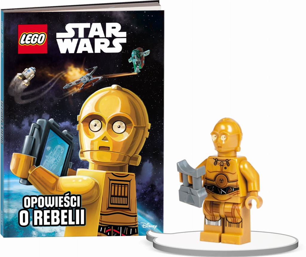 LEGO STAR WARS KZKLNRD304/1 OPOWIEŚCI O REBELII + MINIFIGURKA C-3PO
