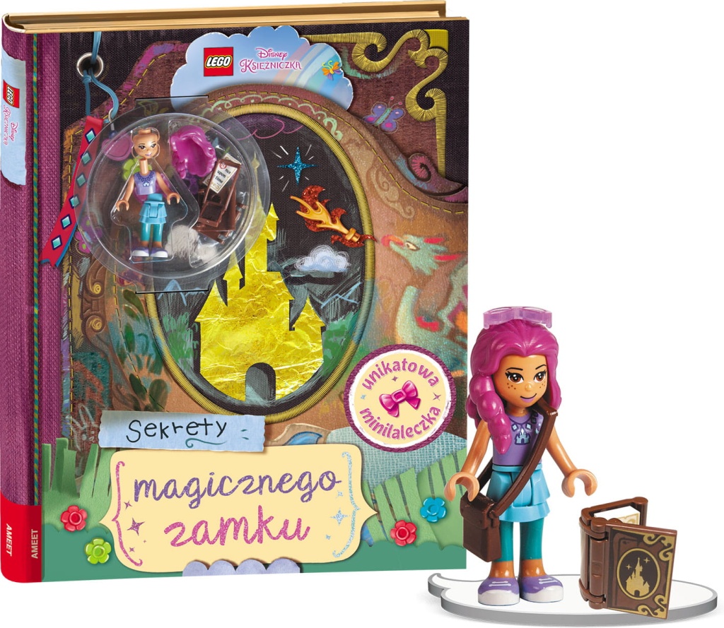 LEGO DISNEY KSIĘŻNICZKA KZKLLB6101/1 Sekrety magiczneo zamku + laleczką DISNEY w blistrze