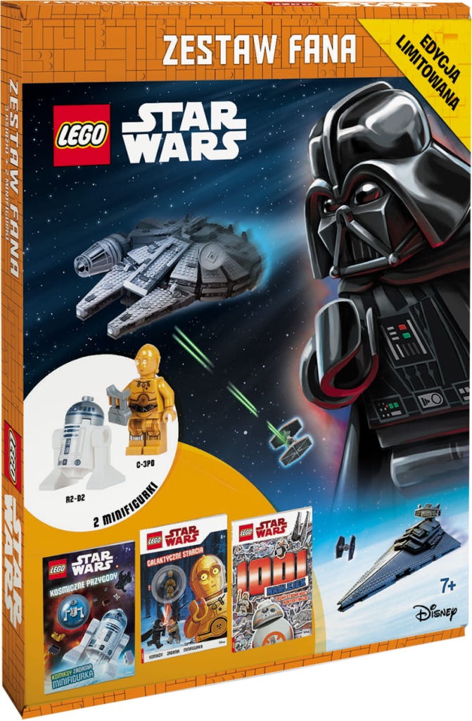 LEGO STAR WARS ZST6301 Zestaw książek prezentowy w pudełku