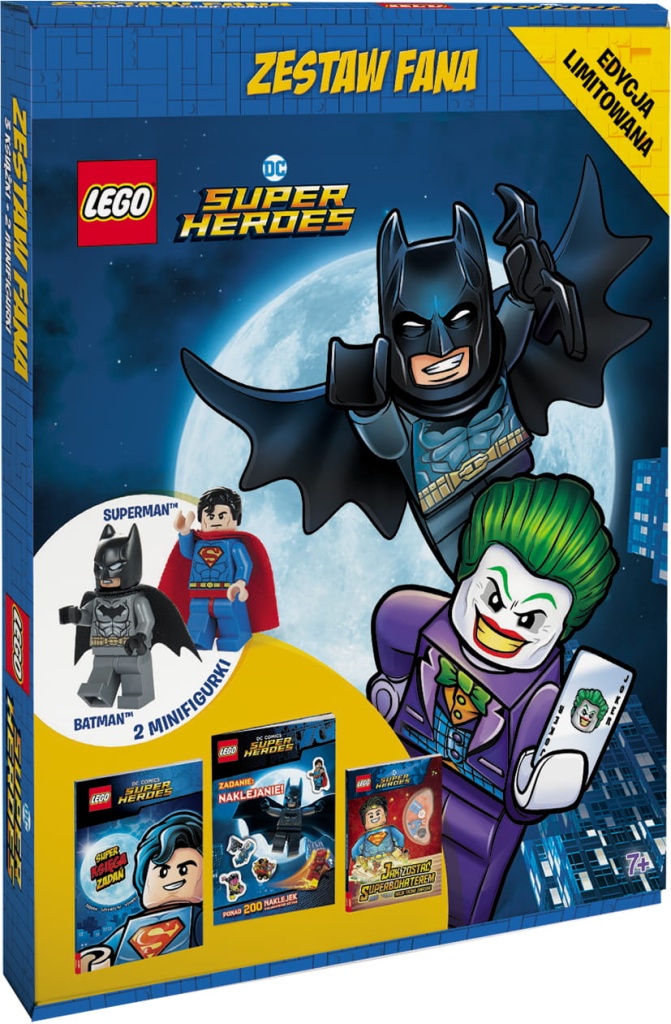 LEGO DC SUPER HEROES ZST6450 Zestaw książek prezentowy w pudełku