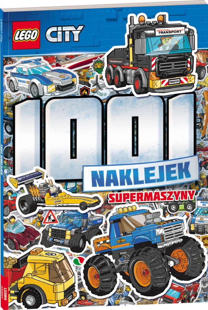 LEGO CITY LTS-11 1001 NAKLEJEK SUPERMASZYNY