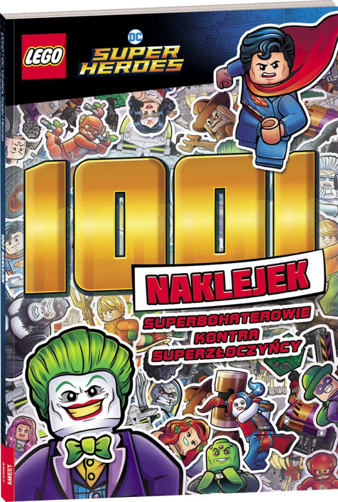 LEGO LTS450 Dc Super Heroes 1001 Naklejek