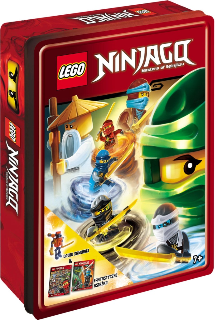 LEGO ZTIN701 Ninjago Zestaw książek z klockami LEGO