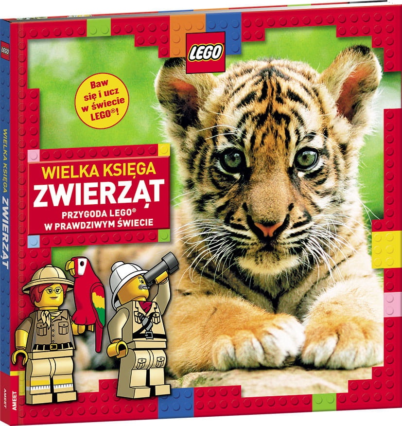 LEGO LIB6 Wielka Księga Zwierząt Przygoda Lego W Prawdziwym Świecie