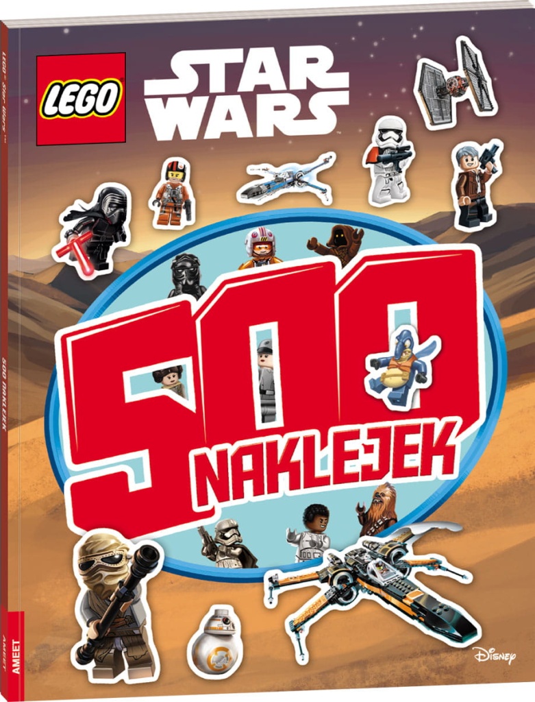 LEGO LBS302 Star Wars 500 Naklejek