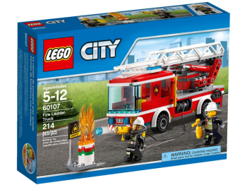 LEGO City 60107 Wóz strażacki z drabiną