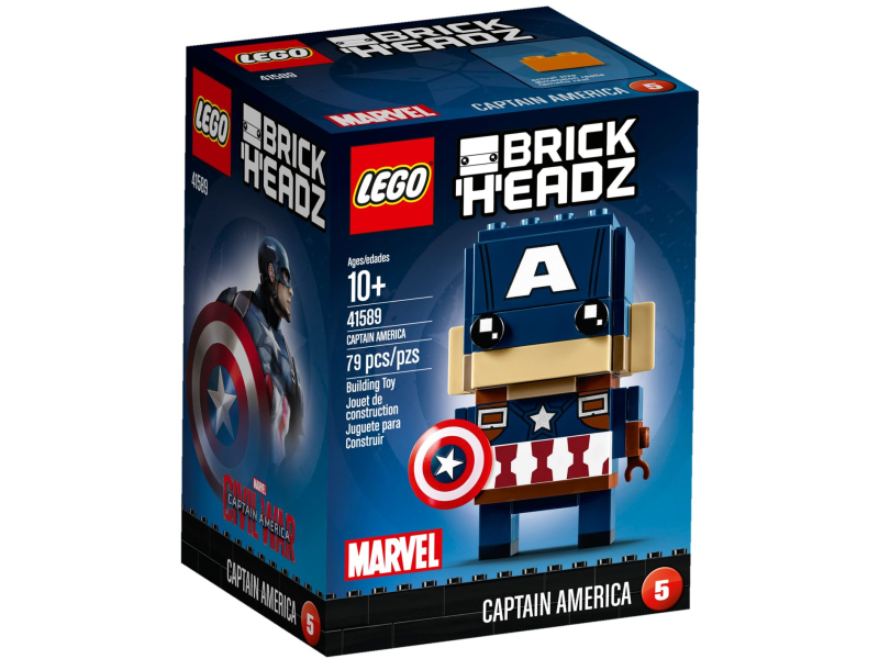 LEGO BrickHeadz 41589 Captain America
