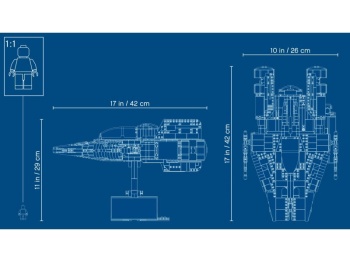 LEGO Star Wars 75275 Myśliwiec A-wing