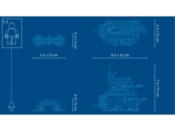 43188 LEGO Leśna chatka Aurory