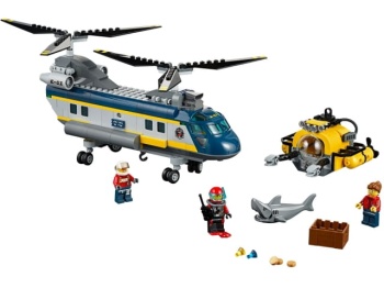 LEGO City 60093 Helikopter badaczy