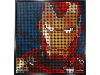 LEGO Art 31199 Iron Man z wytwórni Marvel Studios