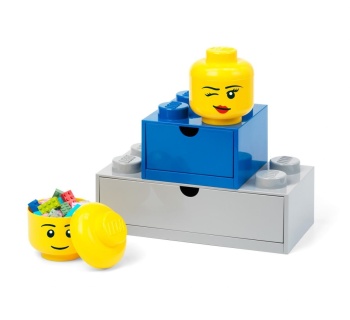 LEGO Classic 40331725 Pojemnik mini głowa LEGO - Dziewczynka