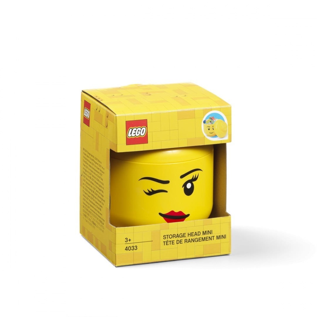 LEGO Classic 40331727 Pojemnik mini głowa LEGO - Dziewczynka - Oczko