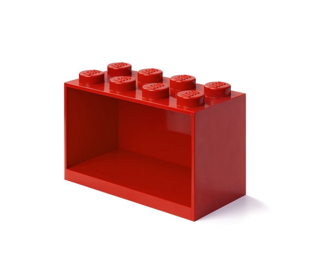 LEGO Classic 41151730 Półka LEGO BRICK 8 - Czerwona