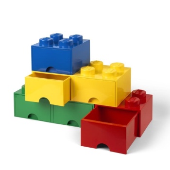LEGO Classic 40061754 Szuflada klocek LEGO Brick 8 - Ciemnoszary