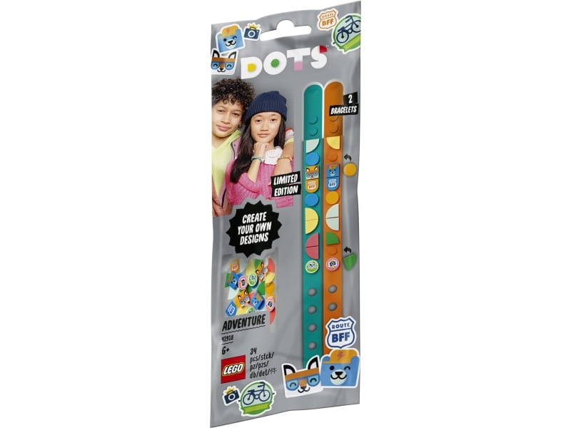 LEGO DOTS 41918 Bransoletki przygodowe