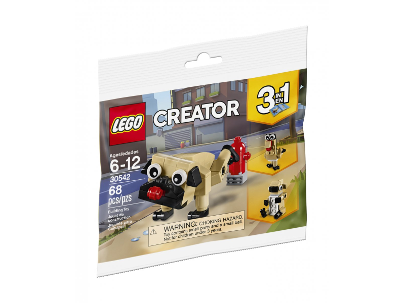 LEGO Creator Polybag 30542 Uroczy mops