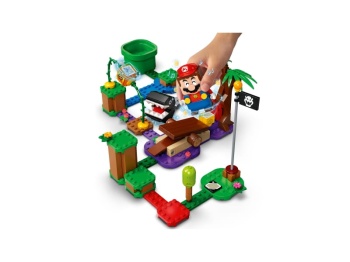 LEGO Super Mario 71381 Spotkanie z Chain Chompem w dżungli — zestaw dodatkowy