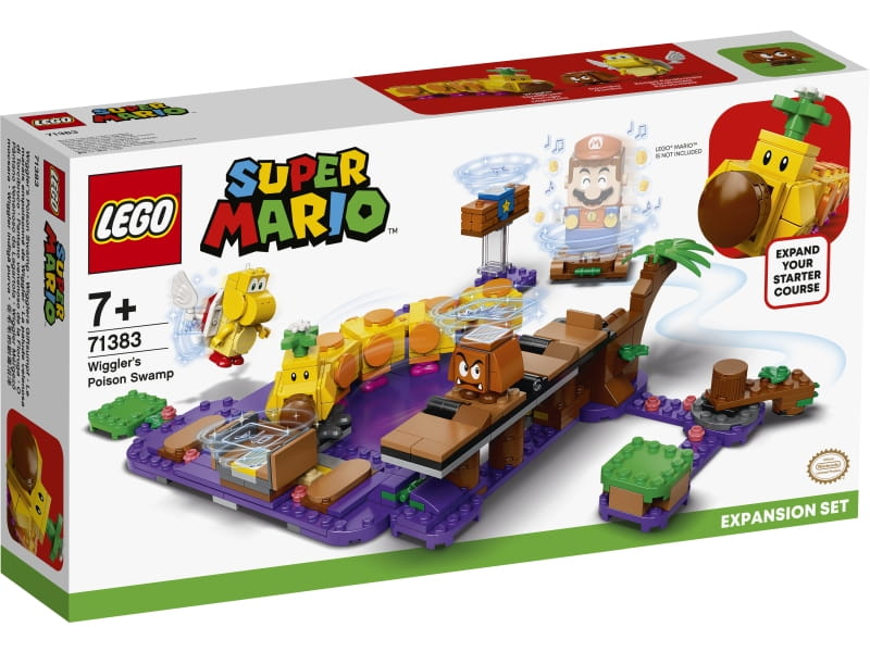 LEGO Super Mario 71383 Trujące bagno Wigglera - zestaw dodatkowy