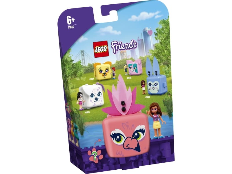 LEGO Friends 41662 Kostka Olivii z flamingiem