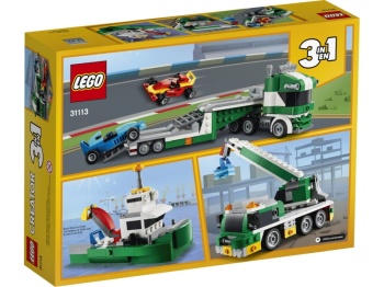 LEGO Creator 31113 Laweta z wyścigówkami