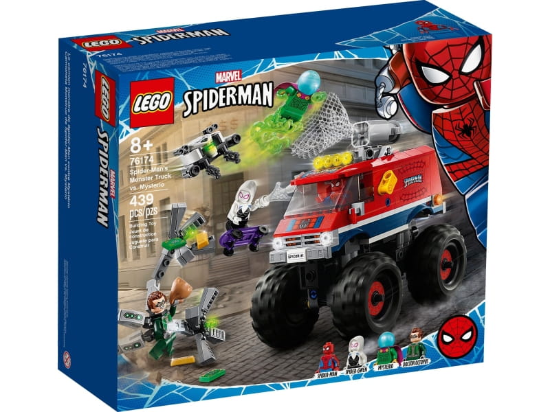 LEGO Super Heroes 76174 Monster truck Spider-Mana kontra Mysterio