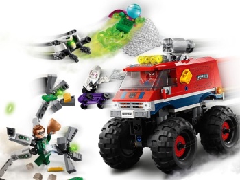 LEGO Super Heroes 76174 Monster truck Spider-Mana kontra Mysterio