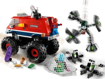 LEGO Super Heroes 76174 Monster truck Spider-Mana kontra Mysterio