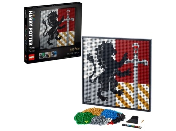LEGO ART 31201 Harry Potter Herby Hogwartu