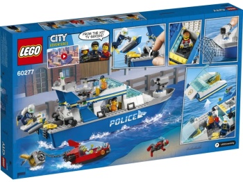 LEGO City 60277 Policyjna łódź patrolowa