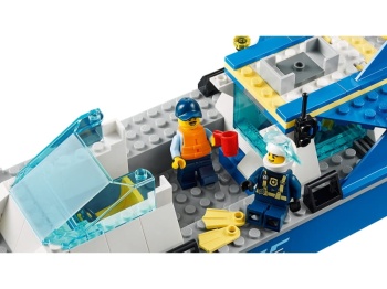 LEGO City 60277 Policyjna łódź patrolowa