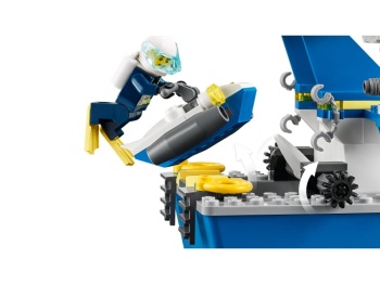 LEGO City 60277 Policyjna łódź patrolowa