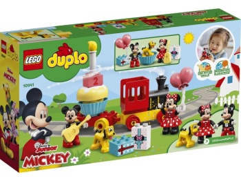 LEGO DUPLO 10941 Urodzinowy pociąg myszek Miki i Minnie