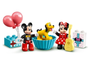 LEGO DUPLO 10941 Urodzinowy pociąg myszek Miki i Minnie