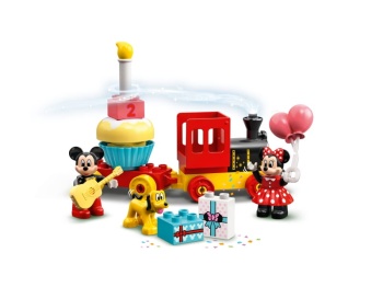 LEGO DUPLO 10941 Urodzinowy pociąg myszek Miki i Minnie