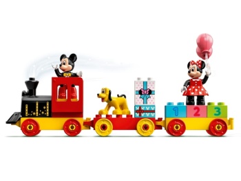 LEGO DUPLO 10941 Urodzinowy pociąg myszek Miki i Minnie