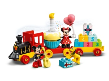 LEGO DUPLO 10941 Urodzinowy pociąg myszek Miki i Minnie