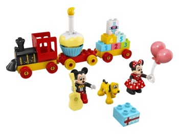LEGO DUPLO 10941 Urodzinowy pociąg myszek Miki i Minnie