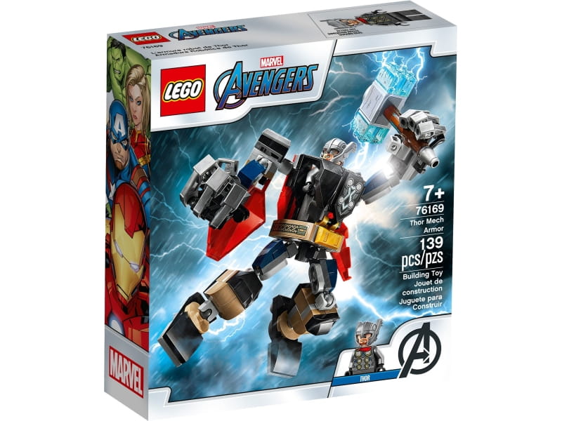 LEGO Super Heroes 76169 Opancerzony mech Thora