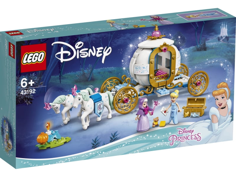 LEGO Disney Princess 43192 Królewski powóz Kopciuszka