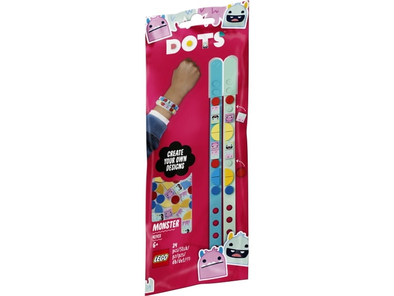 LEGO DOTS 41923 Bransoletki z potworkami