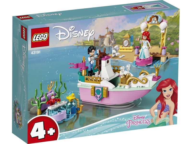 LEGO Disney Princess 43191 Świąteczna łódź Arielki
