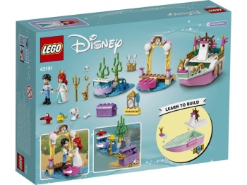 LEGO Disney Princess 43191 Świąteczna łódź Arielki