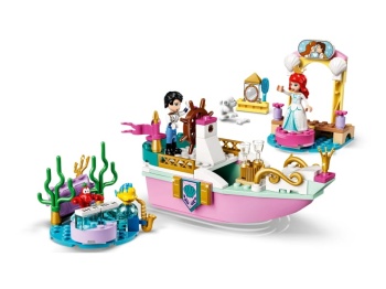 LEGO Disney Princess 43191 Świąteczna łódź Arielki
