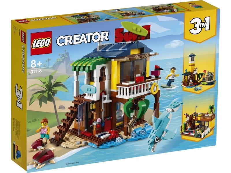 LEGO Creator 31118 Domek surferów na plaży