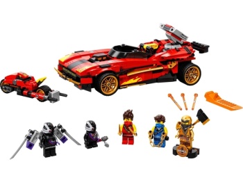 LEGO Ninjago 71737 Ninjaścigacz X-1