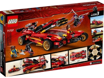 LEGO Ninjago 71737 Ninjaścigacz X-1